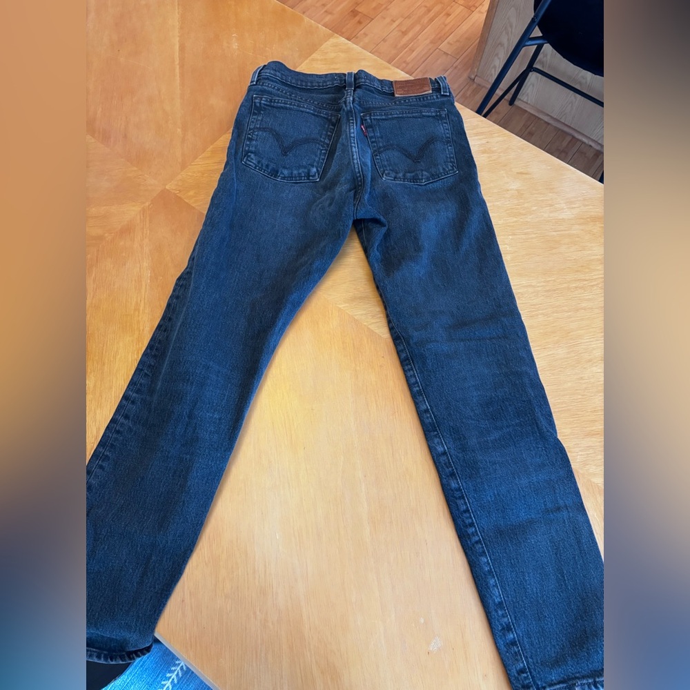 Levi's women’s  wedgie Black Denim Jeans